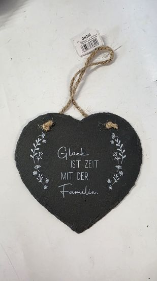 Picture of Schieferherz mit inspirierender Baum-Gravur