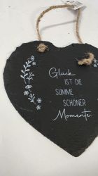 Picture of Schieferherz mit inspirierender Baum-Gravur