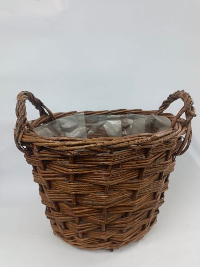 Bild von Rustikaler Pflanzkorb