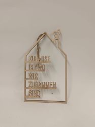 Picture of Deko-Hänger Haus "Zuhause"