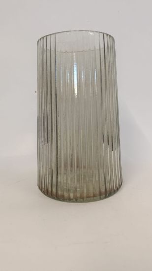 Picture of Zeitlose gerippte Glasvase