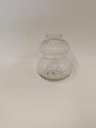 Picture of Außergewöhnliche gerippte Glasvase