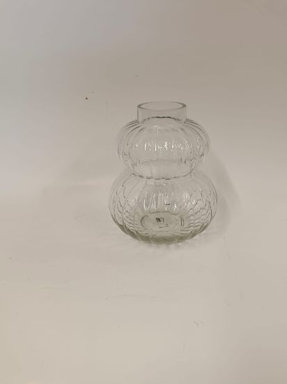 Picture of Außergewöhnliche gerippte Glasvase