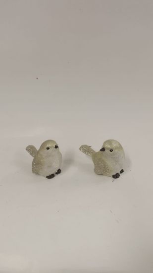 Bild von glitzernde Dekovögel