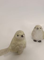 Bild von glitzernde Dekovögel