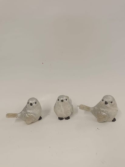 Bild von glitzernde Dekovögel