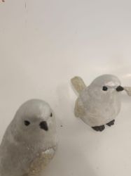 Bild von glitzernde Dekovögel