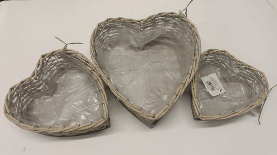 Bild von Großformatiger herzförmiger Pflanzkorb